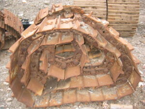 Two Sets of 31" CAT EL300 Triple Pads - Price On Request