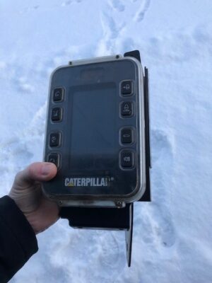 320B Caterpillar Excavator Monitor