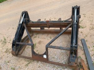 Volvo L90 to L120 Quick Coupler 48" Weldco Beales Pipe Forks.