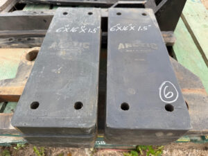 ARTIC SNOW BLADE 10206 Heavy Duty Polyurethane Mounting Blocks.