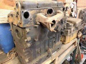 Two, 4 Cylinder Perkins 4.236 Engines for Parts - Price on Request