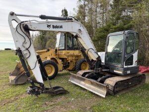 2011 Bobcat E80, 8 ton Excavator