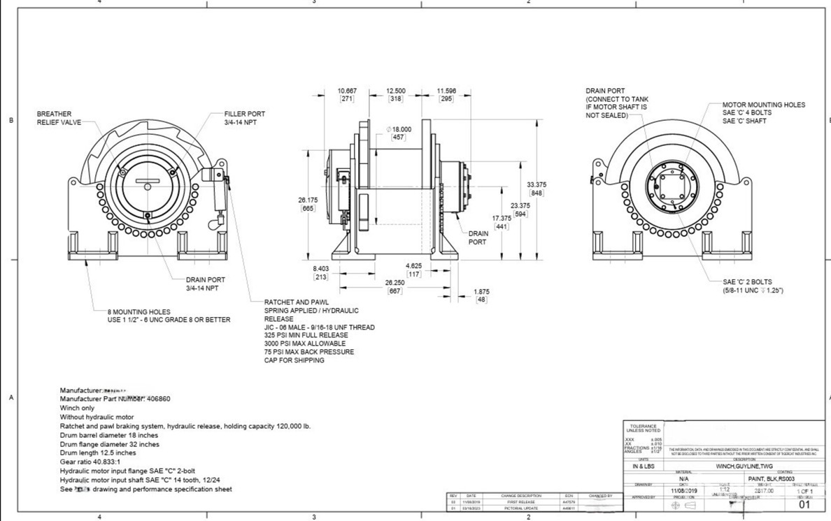 4 Pull Master 60 Ton Winches - Image 4