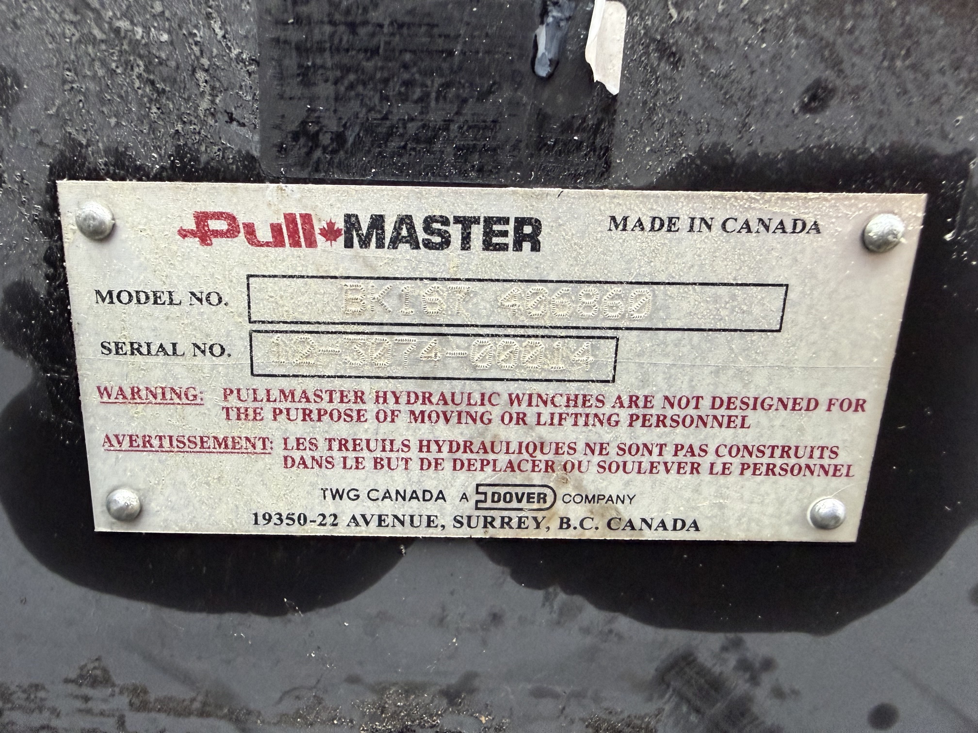 4 Pull Master 60 Ton Winches - Image 7