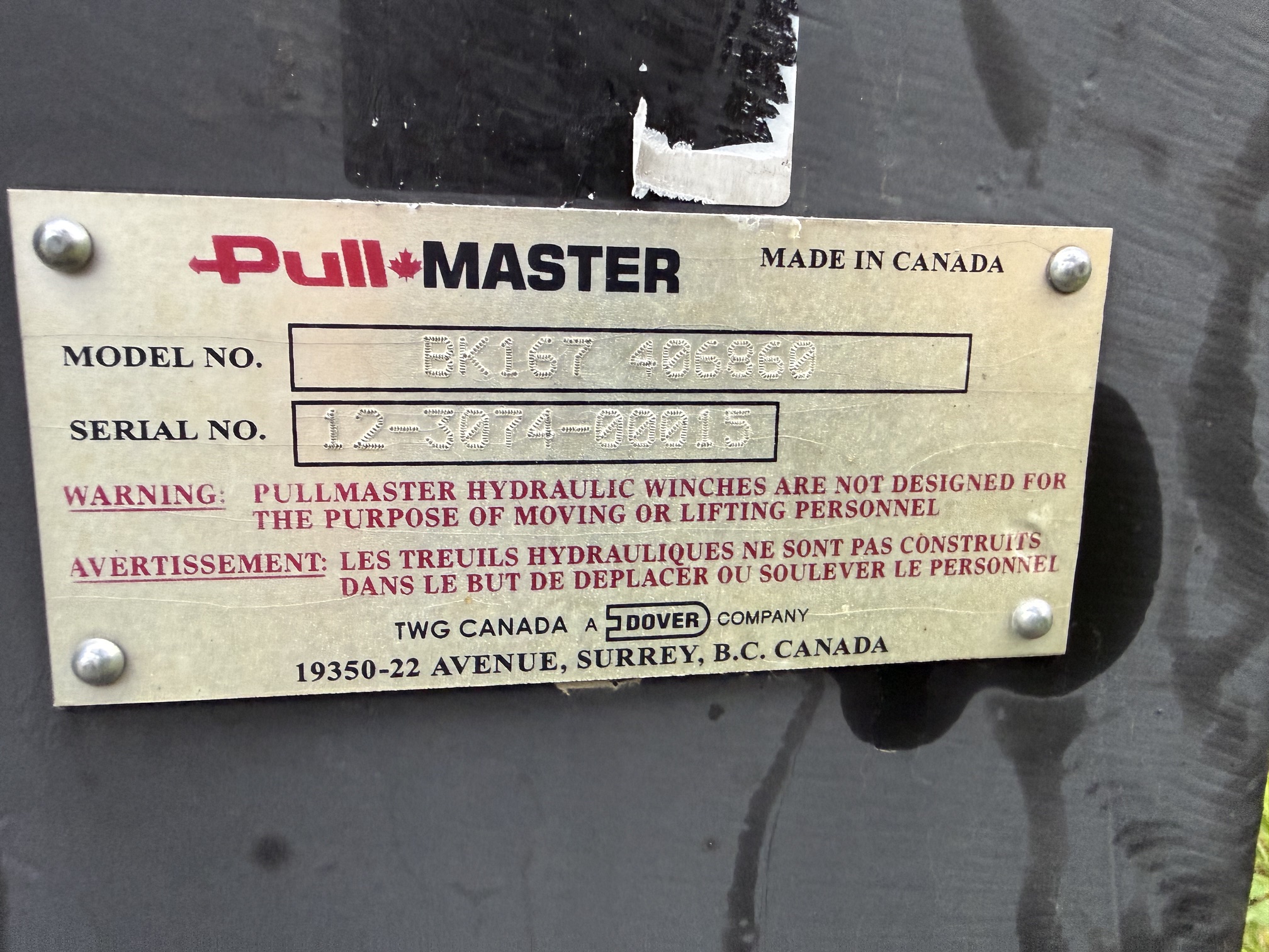 4 Pull Master 60 Ton Winches - Image 8